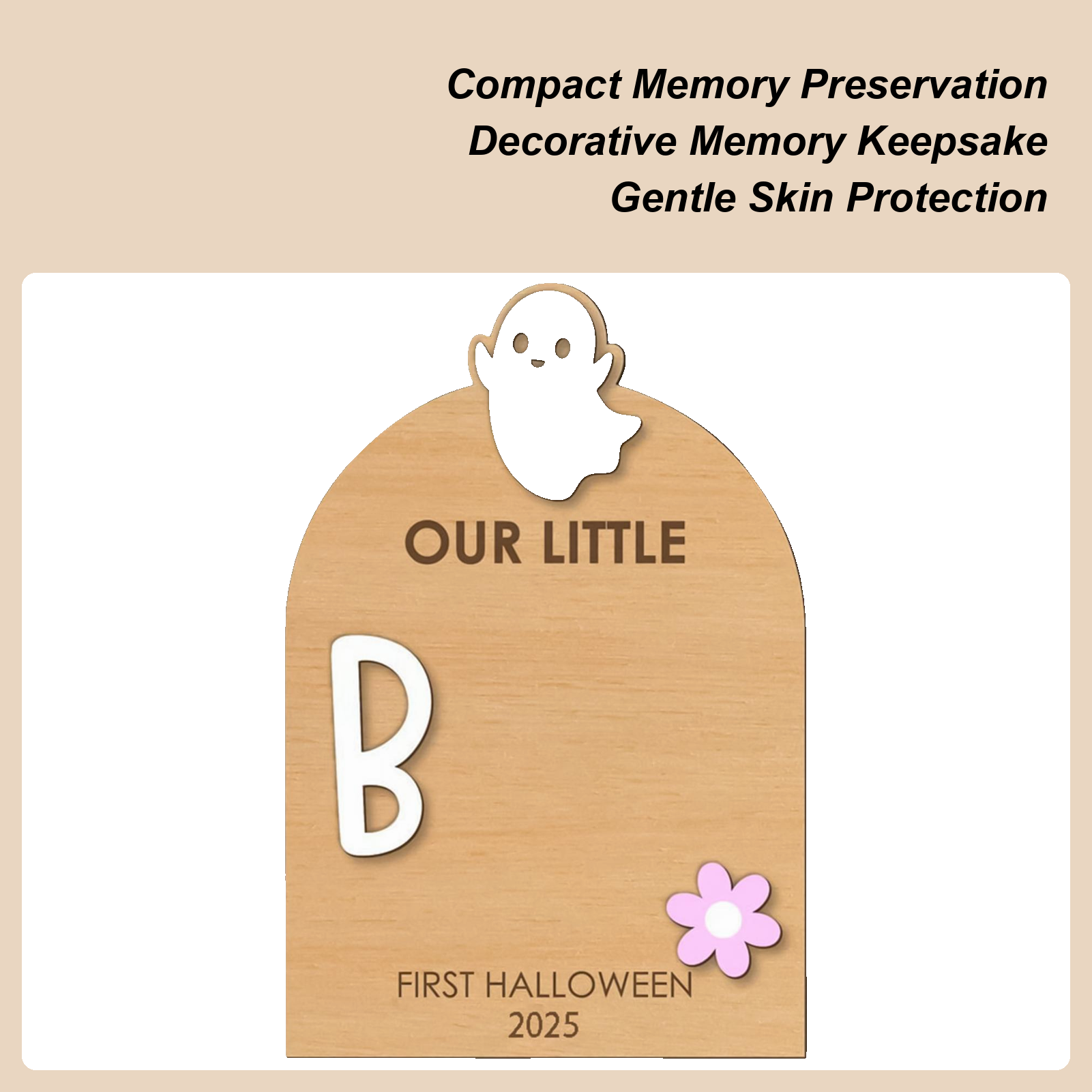 Baby Nursery Unisex - Baby Footprint Kit Nursery Decorative Card