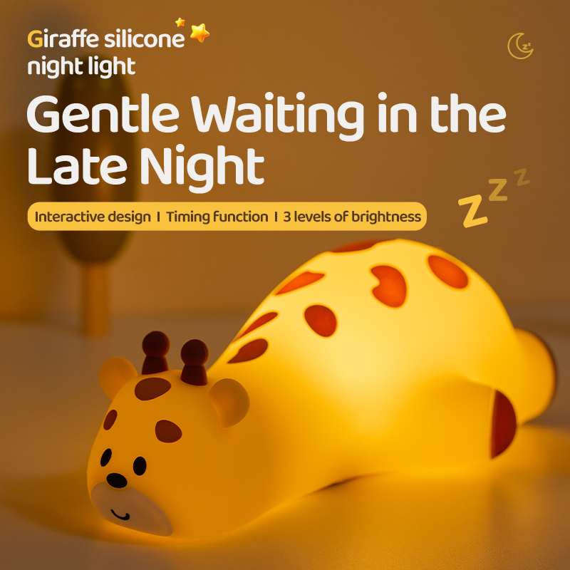 Baby Nursery Table Lamp - Cute Animal Led Table Lamp Children's