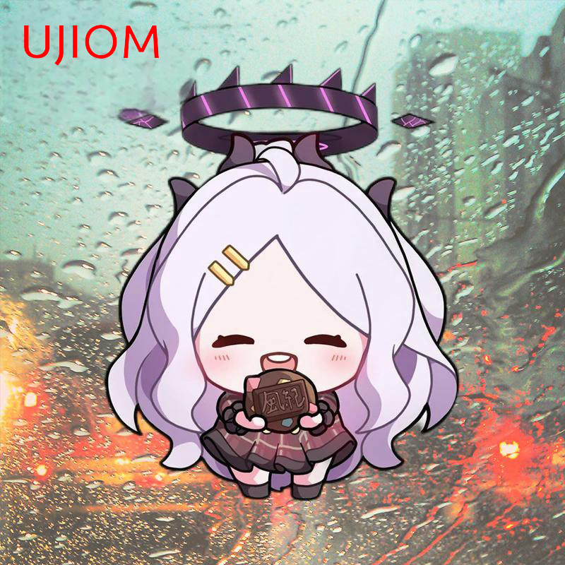 Baby Nursery Wall Mural - UJIOM Cute Mini Blue Archive Character