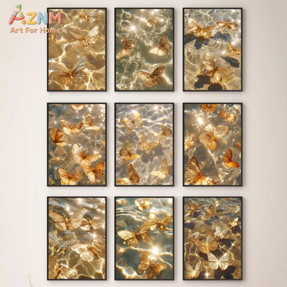 Baby Nursery Kids - AZNM Cute Cartoon Animal Canvas Wall