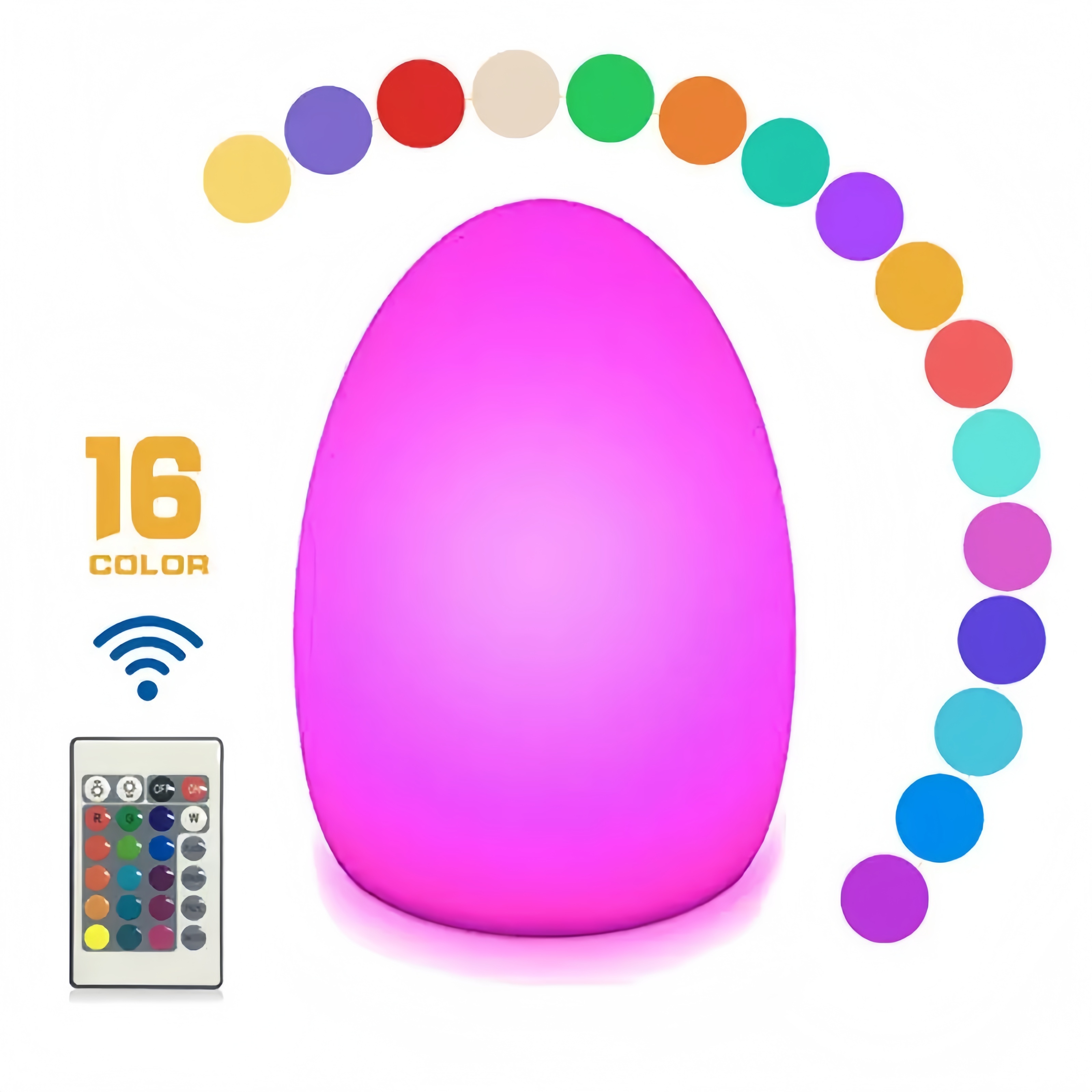Baby Nursery Egg Light - Baby Nursery Night Light LED Egg