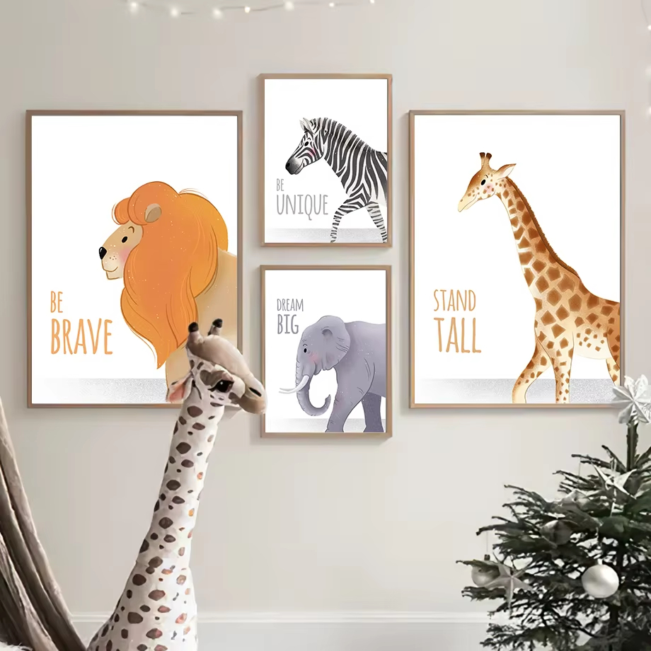 Baby Nursery Wall Mural - Inspirational quotes Nursery Wall Art Mural