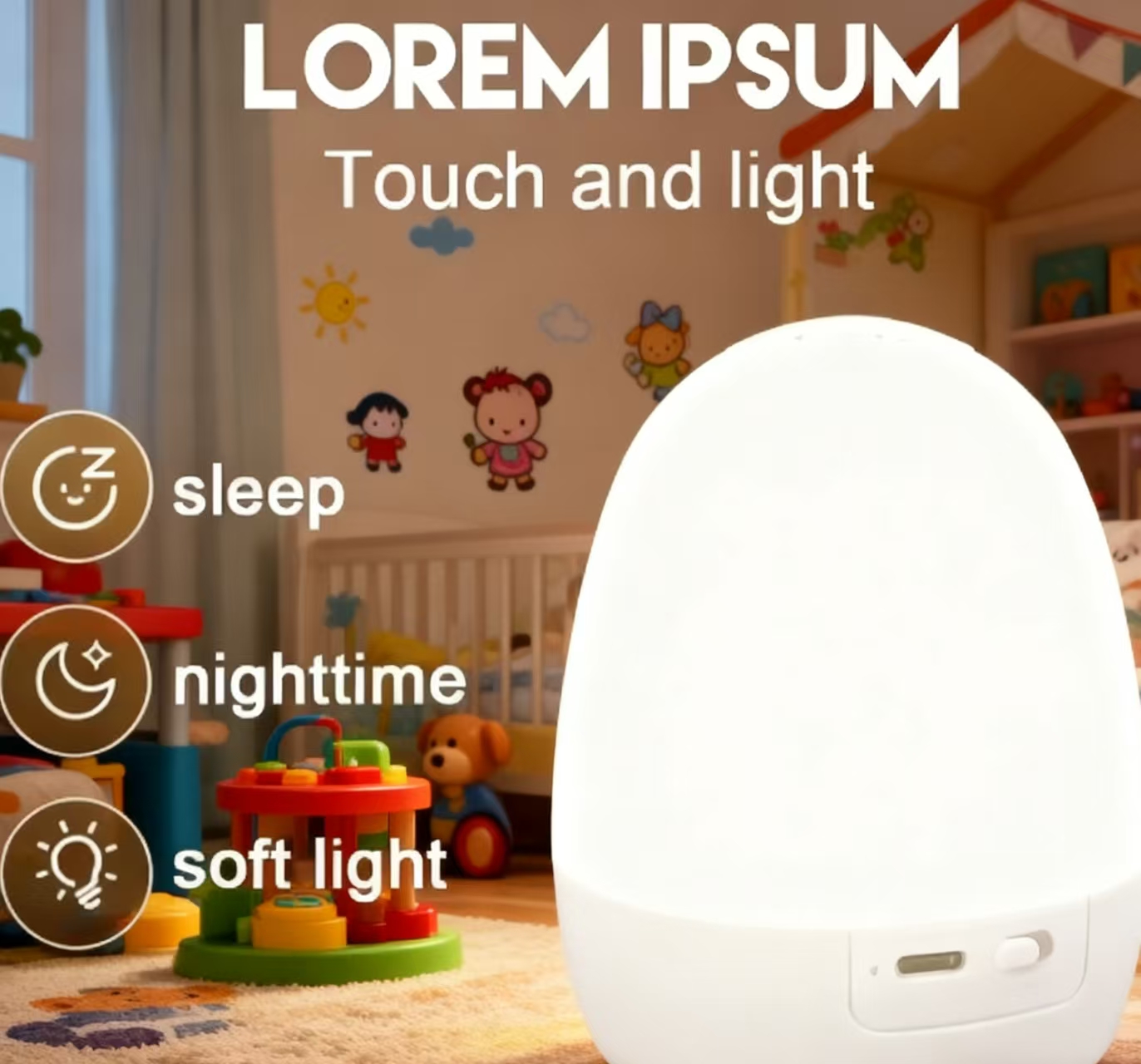 “Egg-Shaped Silicone Night Lig – Baby Nursery In Bewertung und Preis