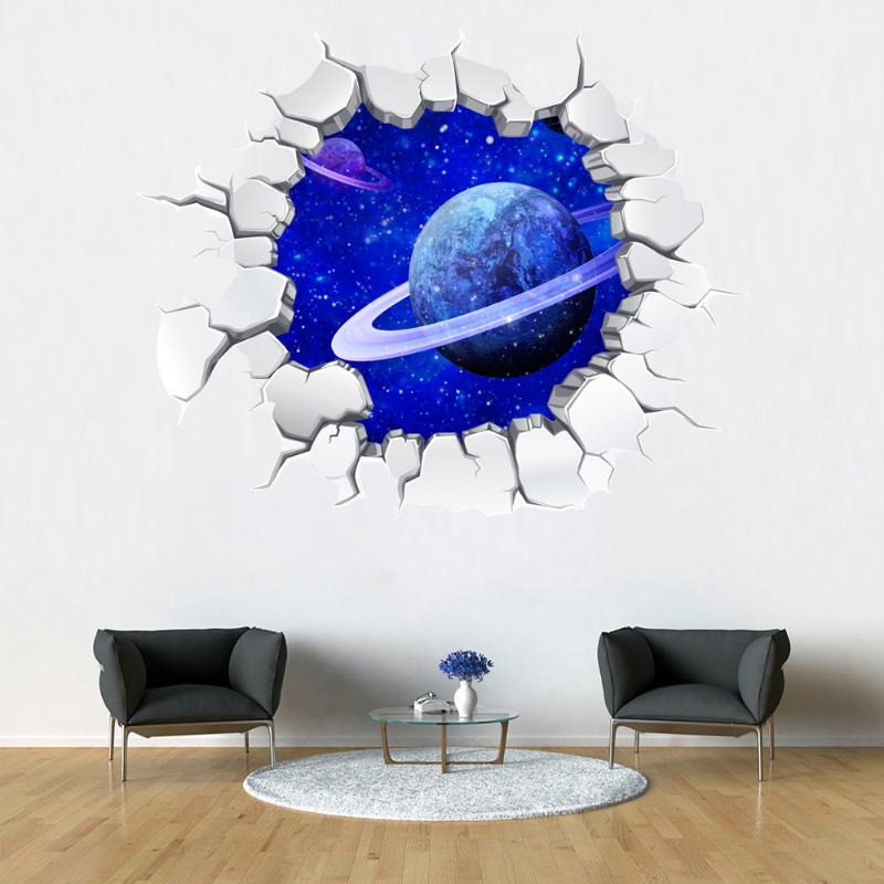 3D effect Gorgeous Space Galax – Baby Nursery Wall Mural Bewertung und Preis