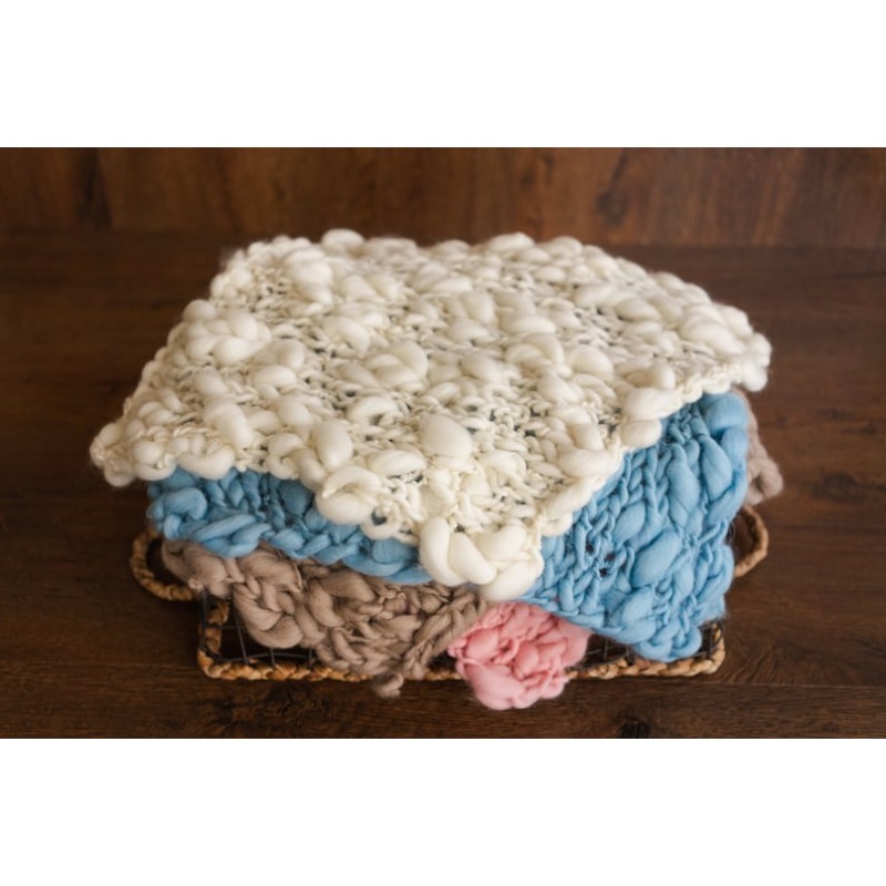 Chunky Knit Merino Baby Blanke – Baby Nursery Unisex Bewertung und Preis