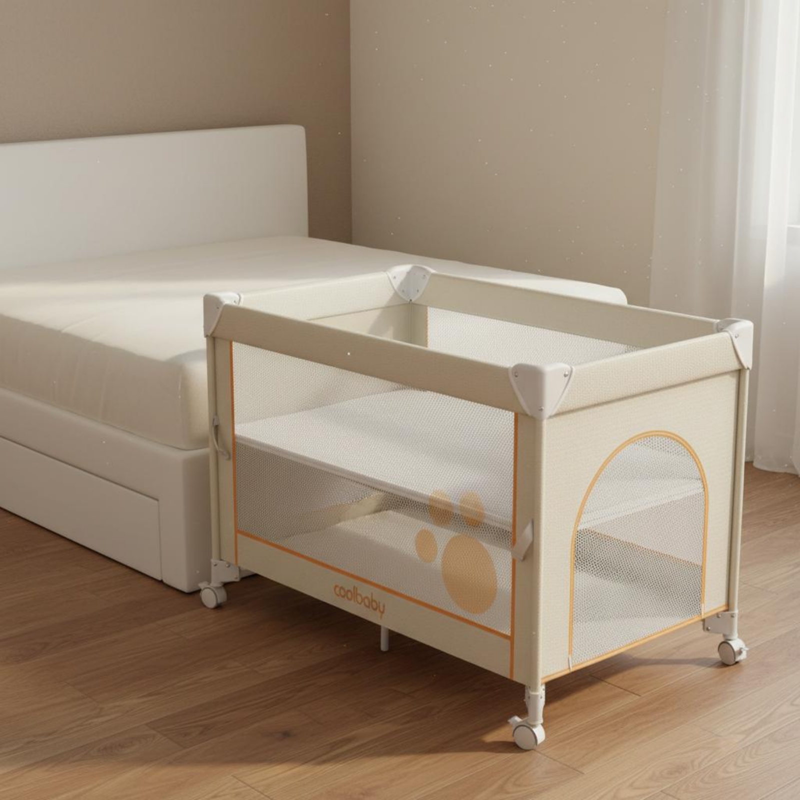 Bedside Crib Foldable Portable – Baby Nursery Unisex Bewertung und Preis