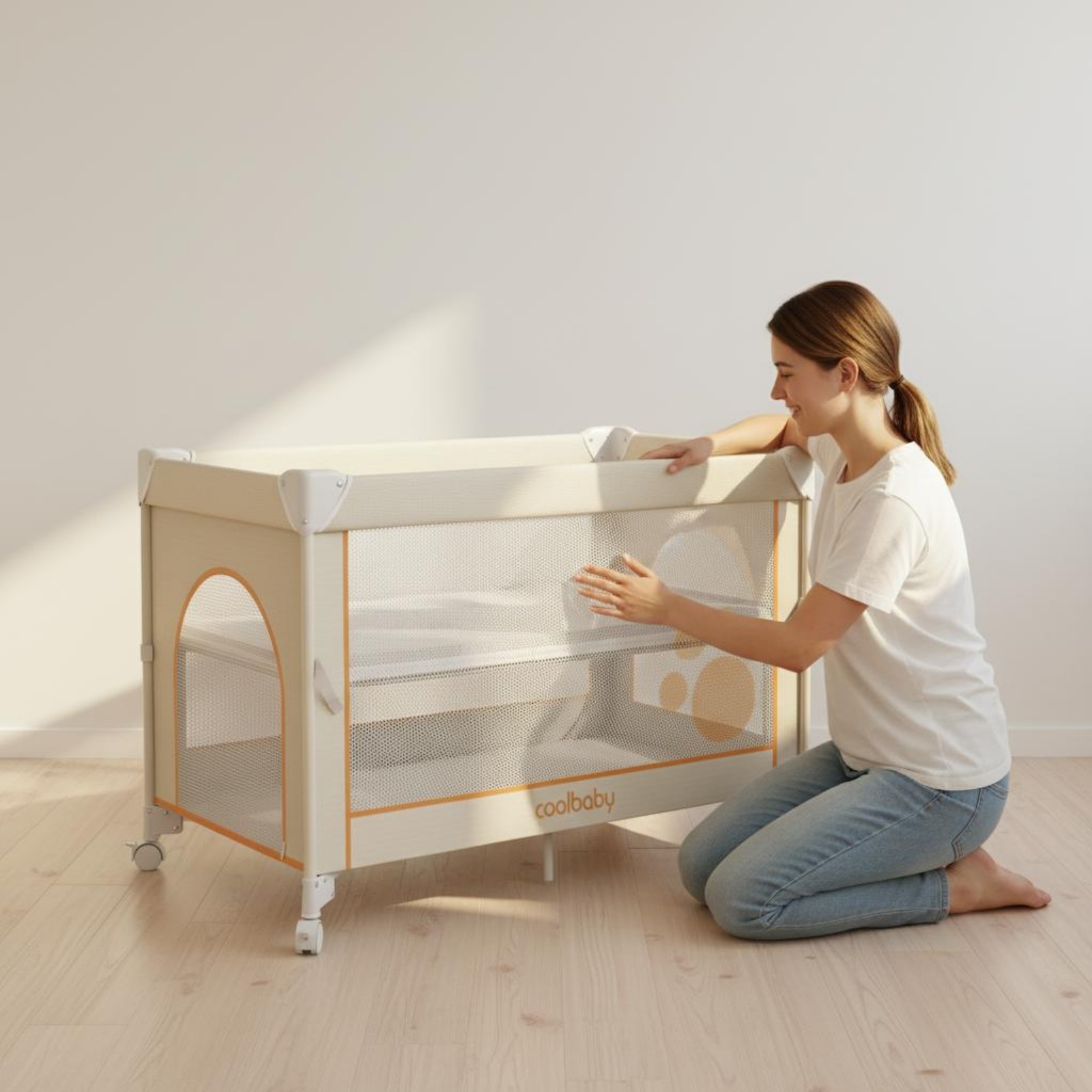 Bedside Crib Foldable Portable – Baby Nursery Unisex Bewertung und Preis