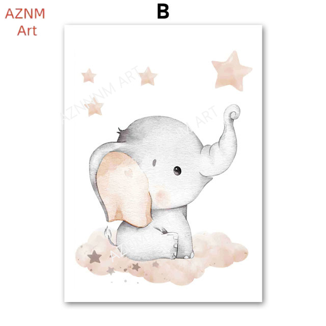 Elephant Balloon Rainbow Moon  – Baby Nursery Kids Bewertung und Preis