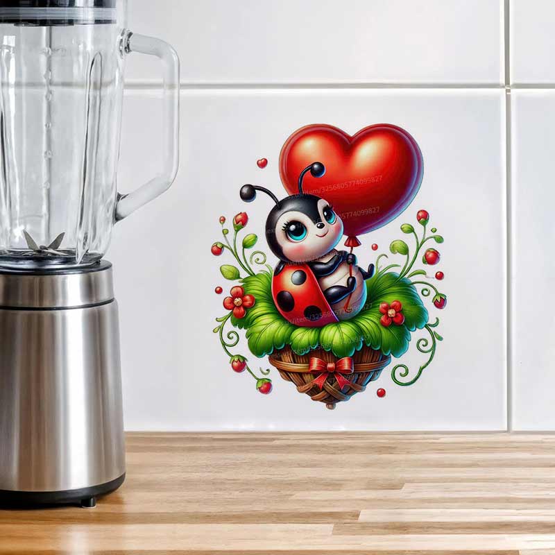 Cute Ladybug Wall Sticker Baby – Baby Nursery Wall Mural Bewertung und Preis