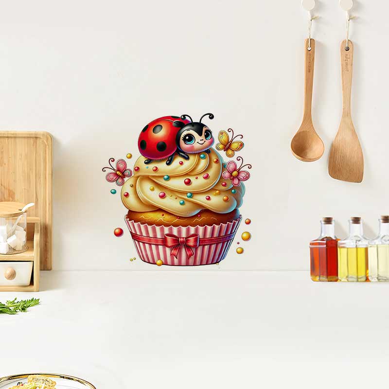 Cute Ladybug Wall Sticker Baby – Baby Nursery Wall Mural Bewertung und Preis