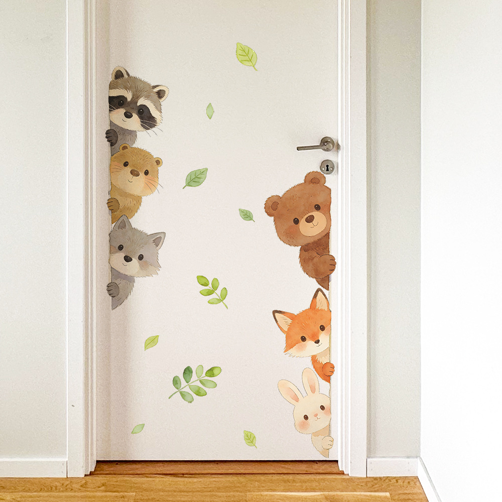 Cute Forest Animals Wall Stick – Baby Nursery Wallpaper Girl Bewertung und Preis