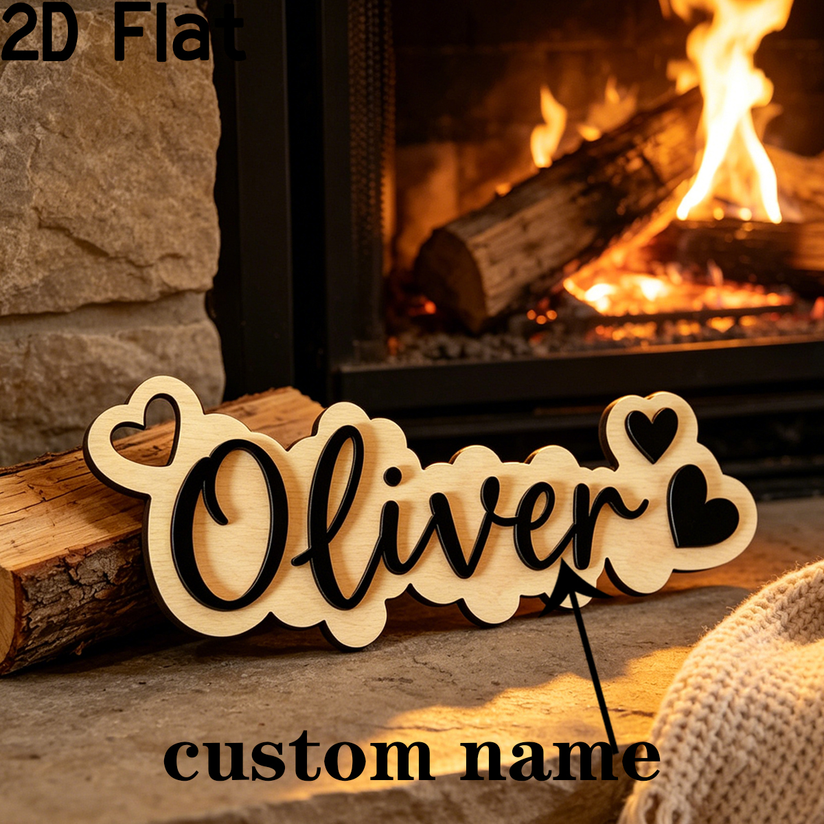 1Pc Custom Love Decor Wooden A – Baby Nursery Decorations Bewertung und Preis