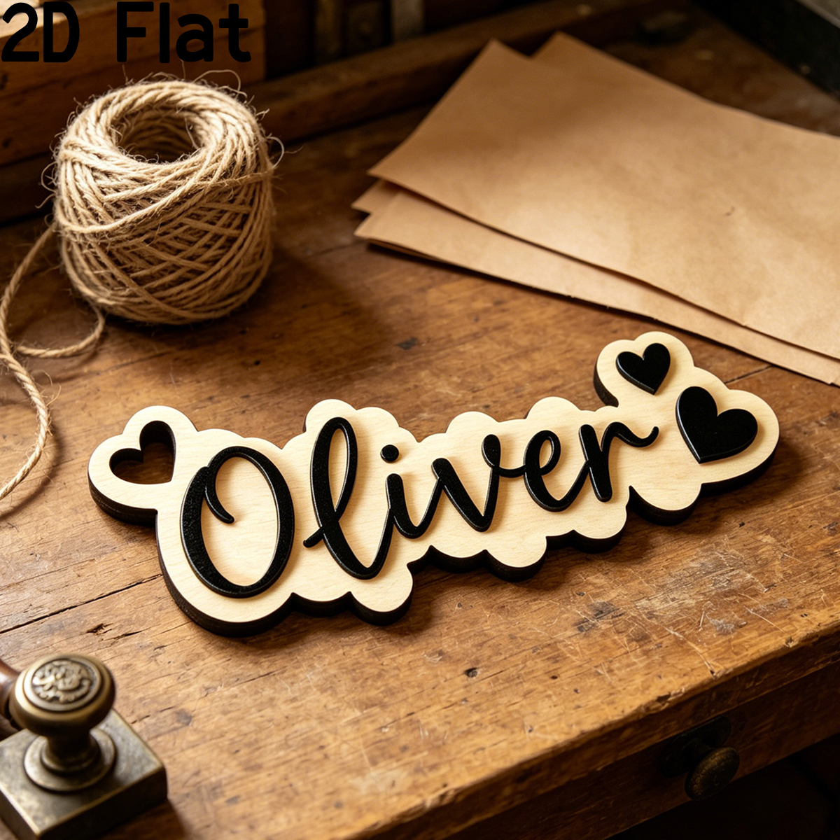 1Pc Custom Love Decor Wooden A – Baby Nursery Decorations Bewertung und Preis