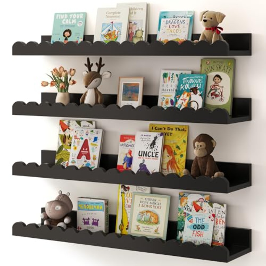 Nursery Book Shelves 4-Pack Fl – Baby Nursery Books Bewertung und Preis