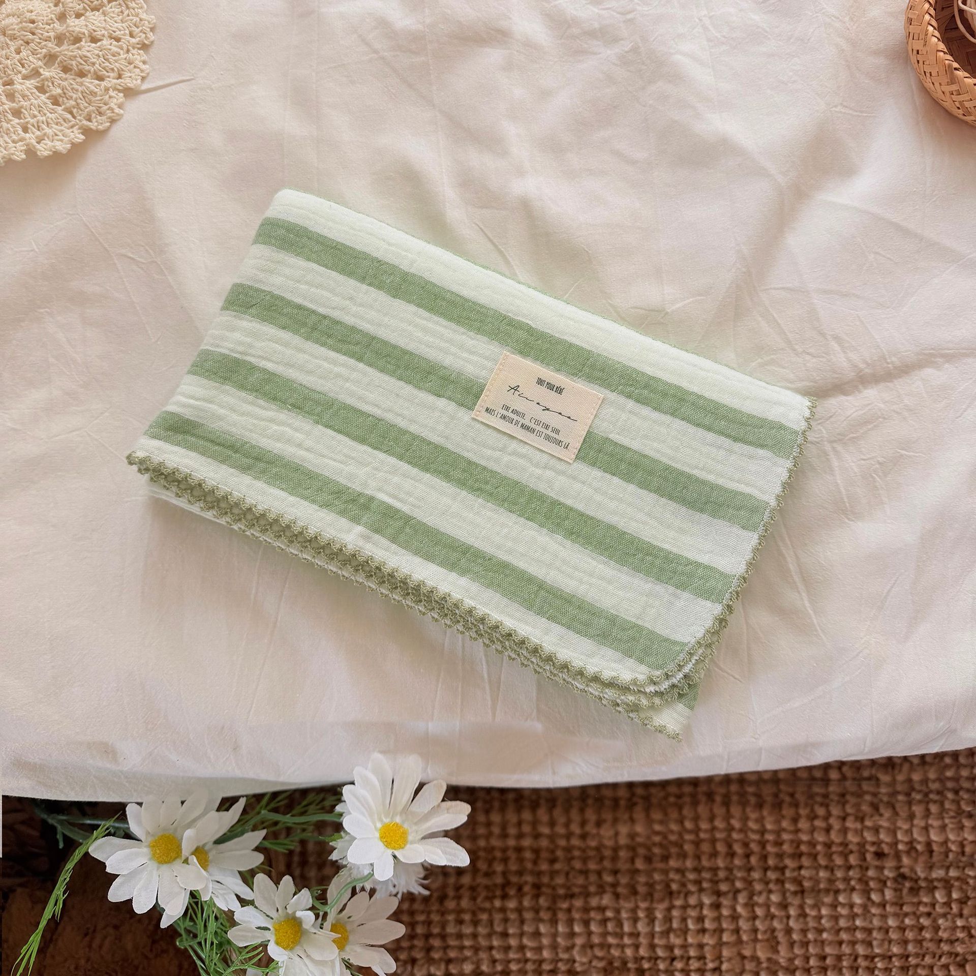 Summer Muslin Baby Swaddle Bla – Baby Nursery Quilts Bewertung und Preis