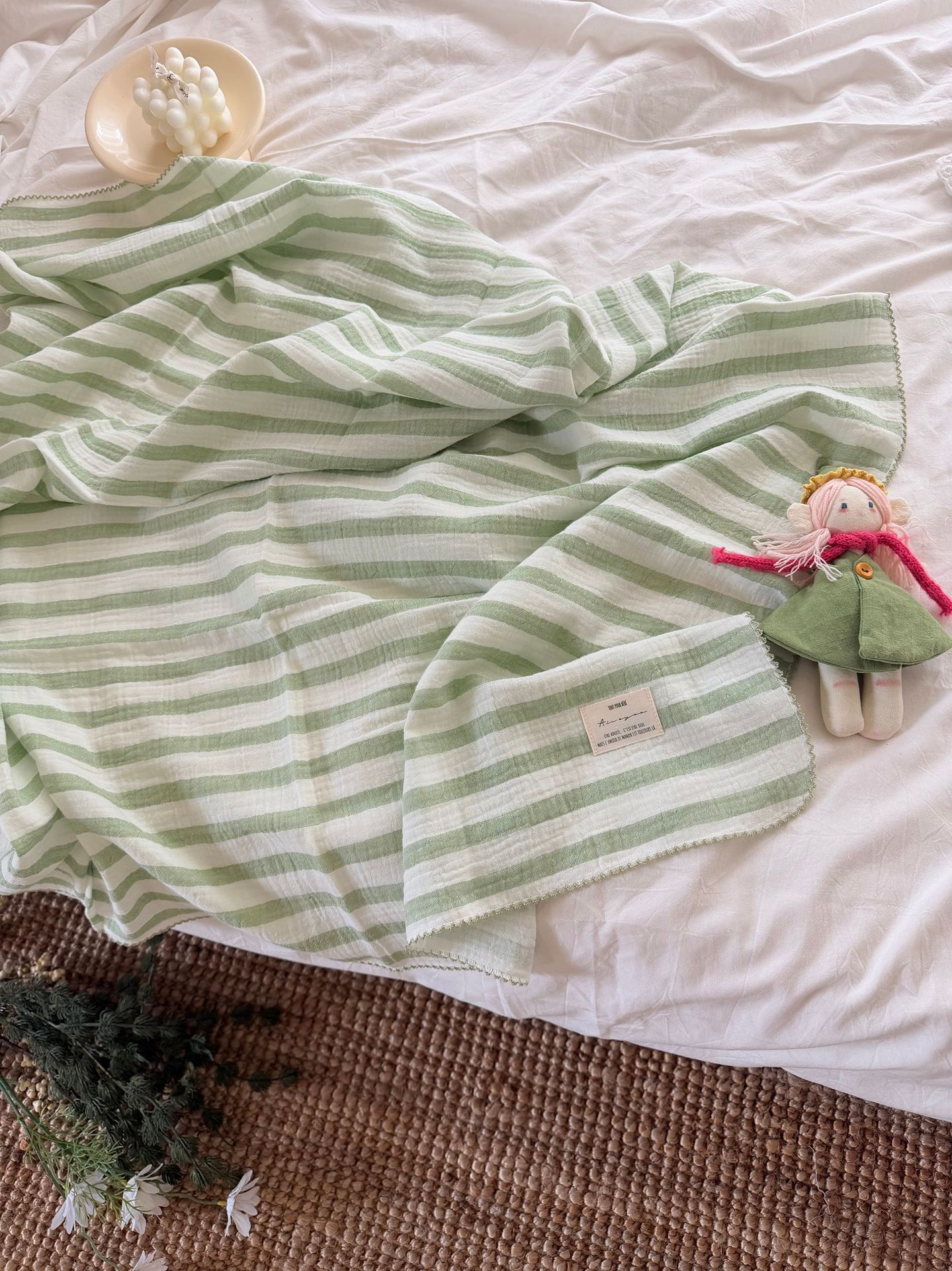Summer Muslin Baby Swaddle Bla – Baby Nursery Quilts Bewertung und Preis