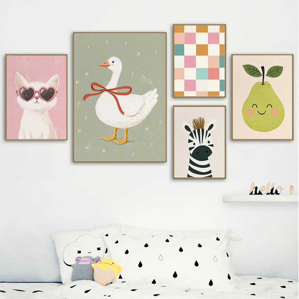 Room Prints Wall Art Baby Anim – Baby Nursery Wall Mural Bewertung und Preis