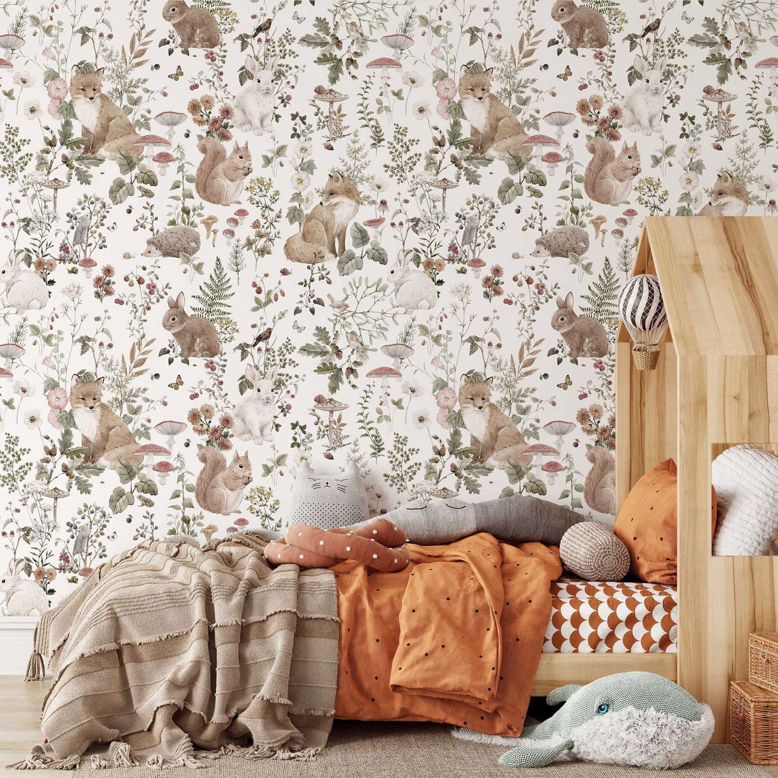 Forest Babies MuraL, Boys Nurs – Baby Nursery Wall Mural Bewertung und Preis