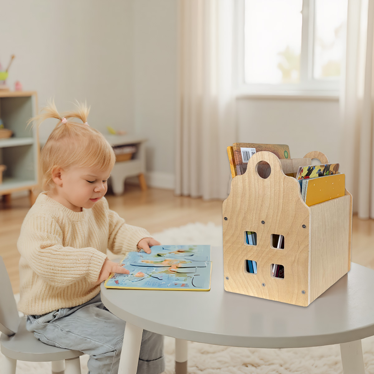 Toddler Bookshelf Double-Sided – Baby Nursery Books Bewertung und Preis