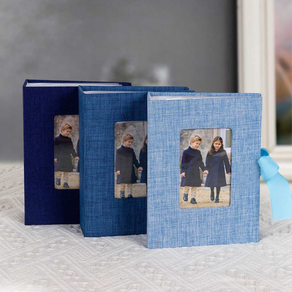 Linen Ribbon Photo Album Book, – Baby Nursery Books Bewertung und Preis