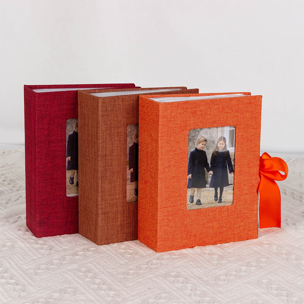 Linen Ribbon Photo Album Book, – Baby Nursery Books Bewertung und Preis