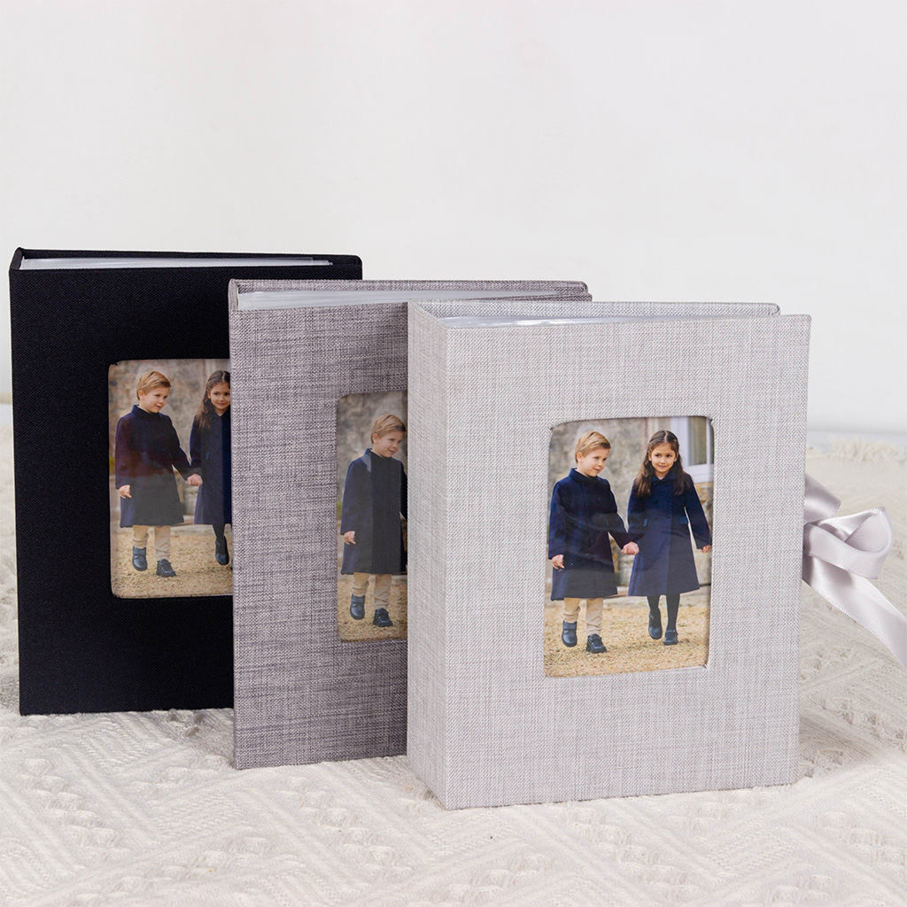 Linen Ribbon Photo Album Book, – Baby Nursery Books Bewertung und Preis