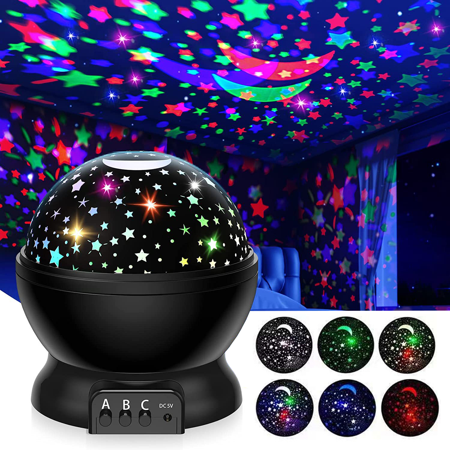 Night Lamp Projector Starry Sk – Baby Nursery Table Lamp Bewertung und Preis