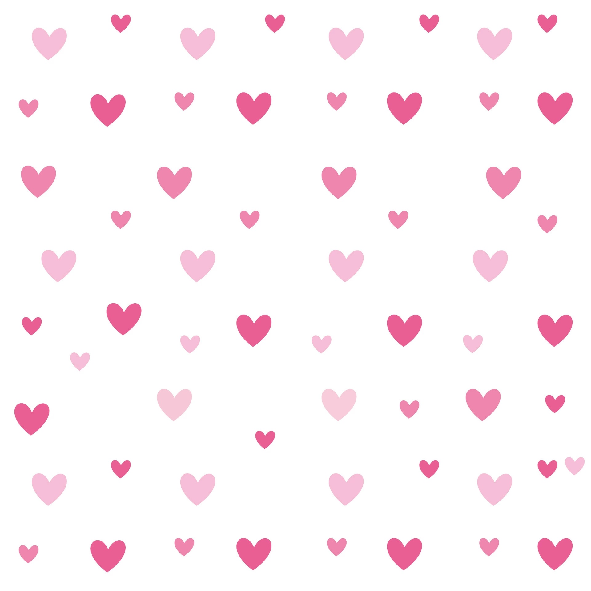 170pcs=10 Sheets Pink Heart Wa – Baby Nursery Wallpaper Girl Bewertung und Preis