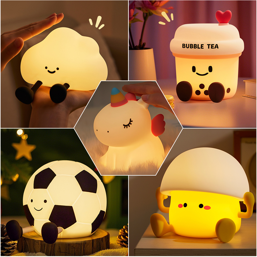 Cute Silicone Night Light Dimm – Baby Nursery Table Lamp Bewertung und Preis