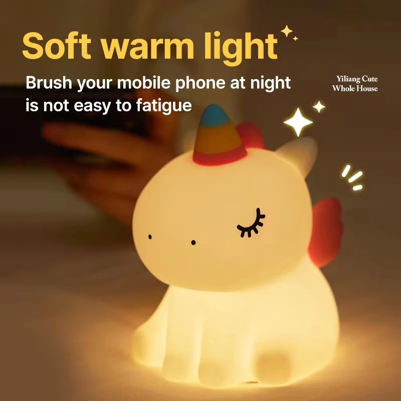 Cute Silicone Night Light Dimm – Baby Nursery Table Lamp Bewertung und Preis
