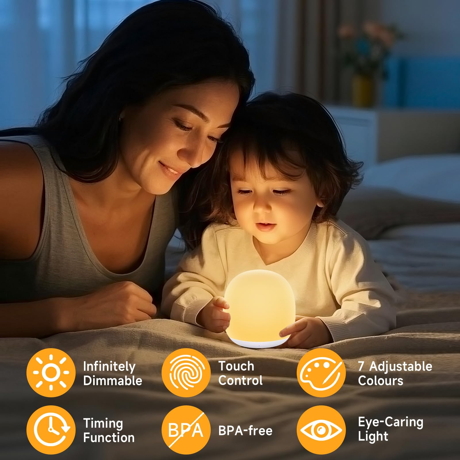 Nursery Night Lamp Baby Night  – Baby Nursery Colors Bewertung und Preis