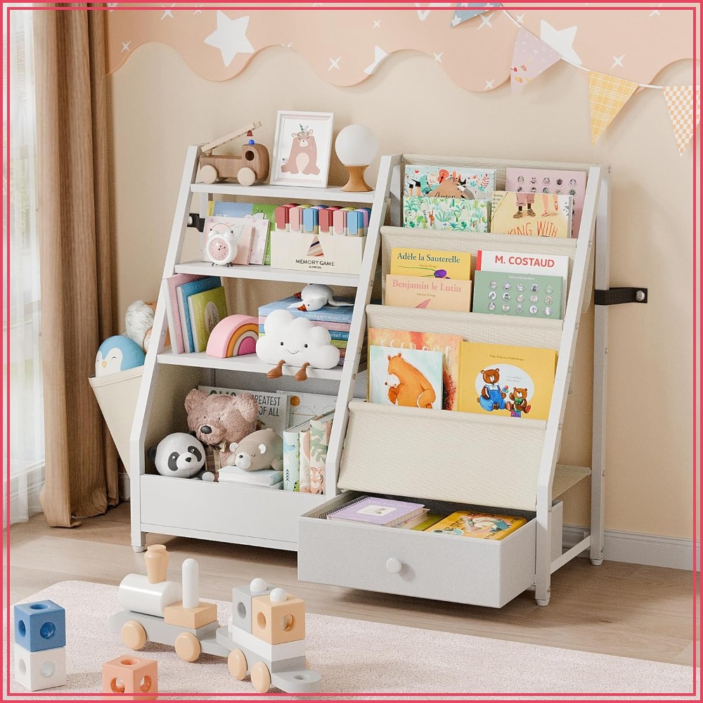 Kids Bookshelf and Toy Storage – Baby Nursery Books Bewertung und Preis