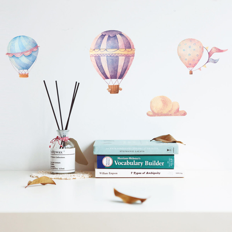 Creative Colorful Hot Air Ball – Baby Nursery Wall Mural Bewertung und Preis