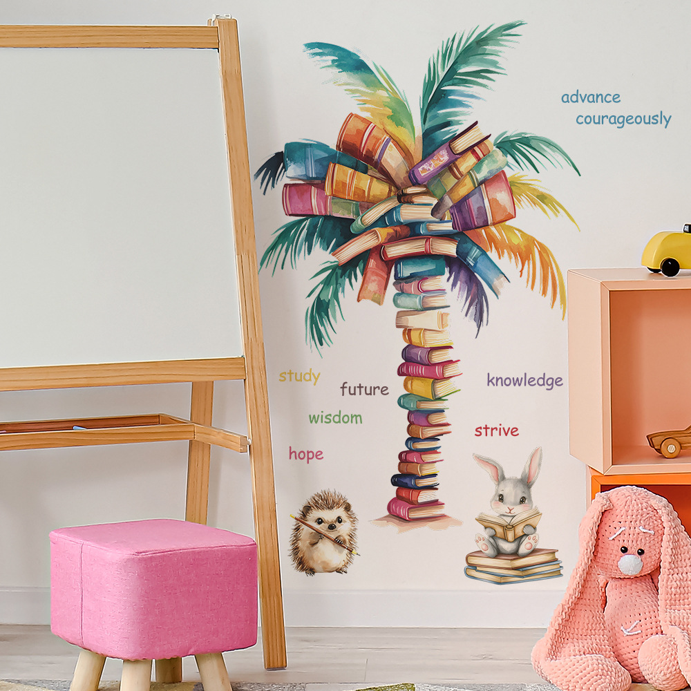 Book Coconut Tree Wall Sticker – Baby Nursery Books Bewertung und Preis