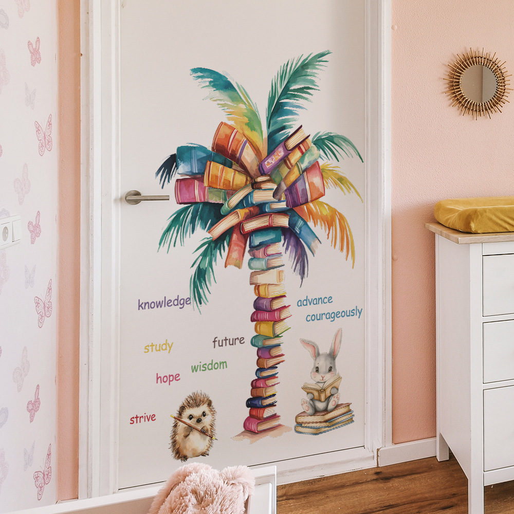 Book Coconut Tree Wall Sticker – Baby Nursery Books Bewertung und Preis