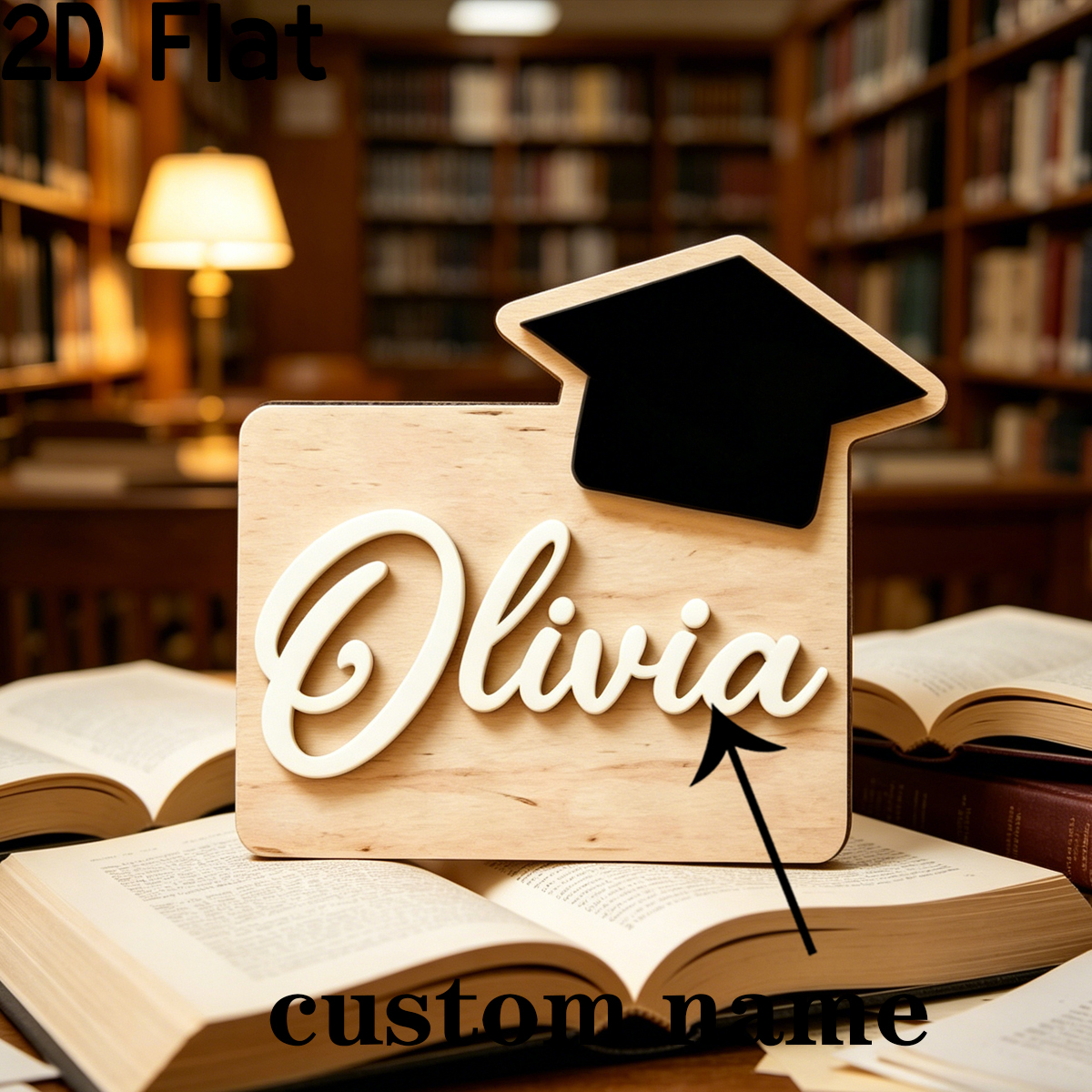 1Pc Custom Name Graduation Sea – Baby Nursery Decorations Bewertung und Preis