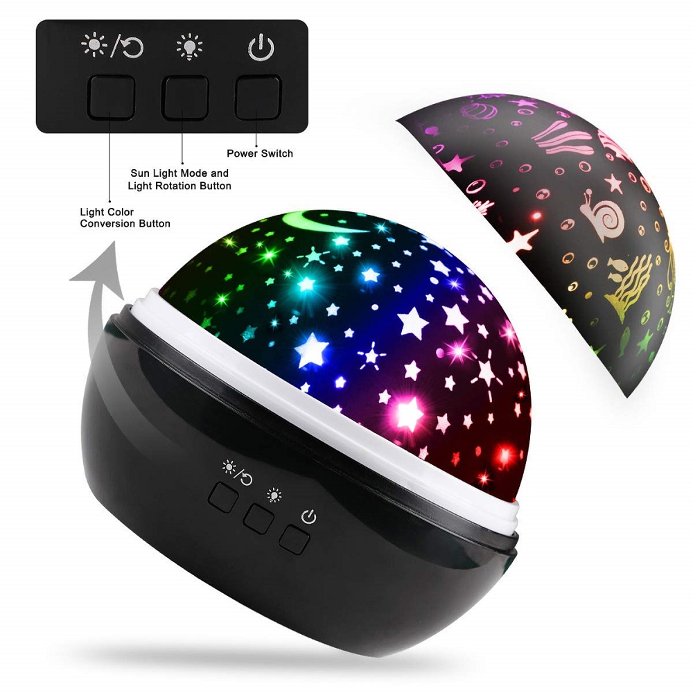 8 Colors Rotating Star Project – Baby Nursery Colors Bewertung und Preis