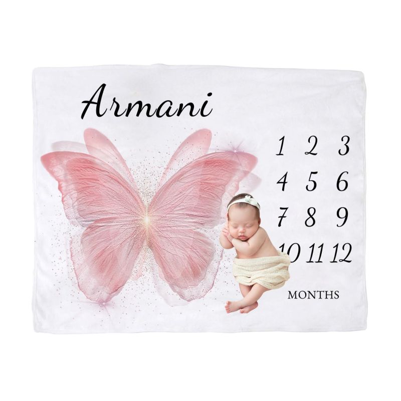 VIKAMA Pink Butterfly Baby Mil – Baby Nursery Unisex Bewertung und Preis