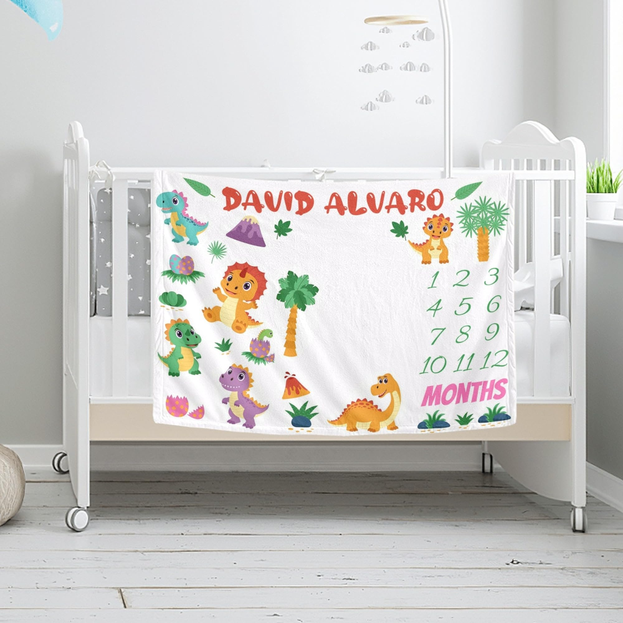VIKAMA Dinosaur Themed Baby Mi – Baby Nursery Unisex Bewertung und Preis