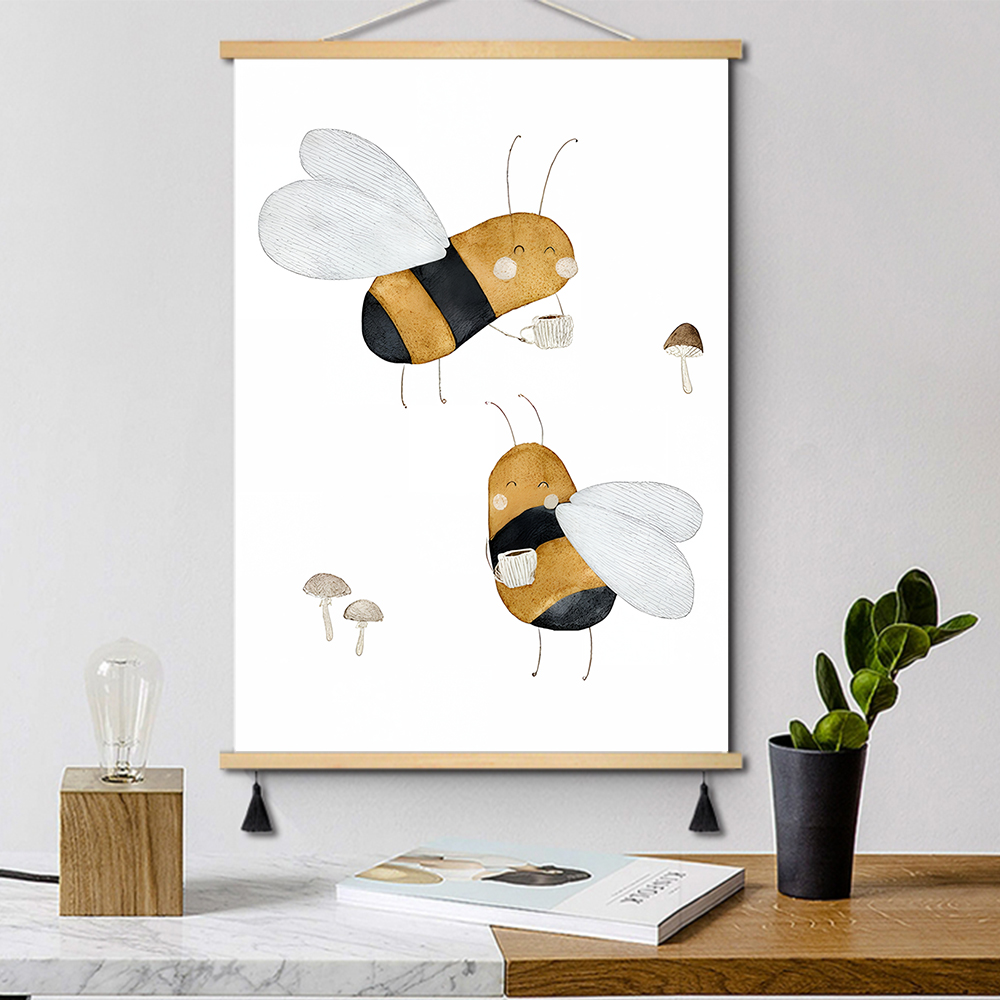 Boho Cartoon Posters Print Bea – Baby Nursery Kids Bewertung und Preis