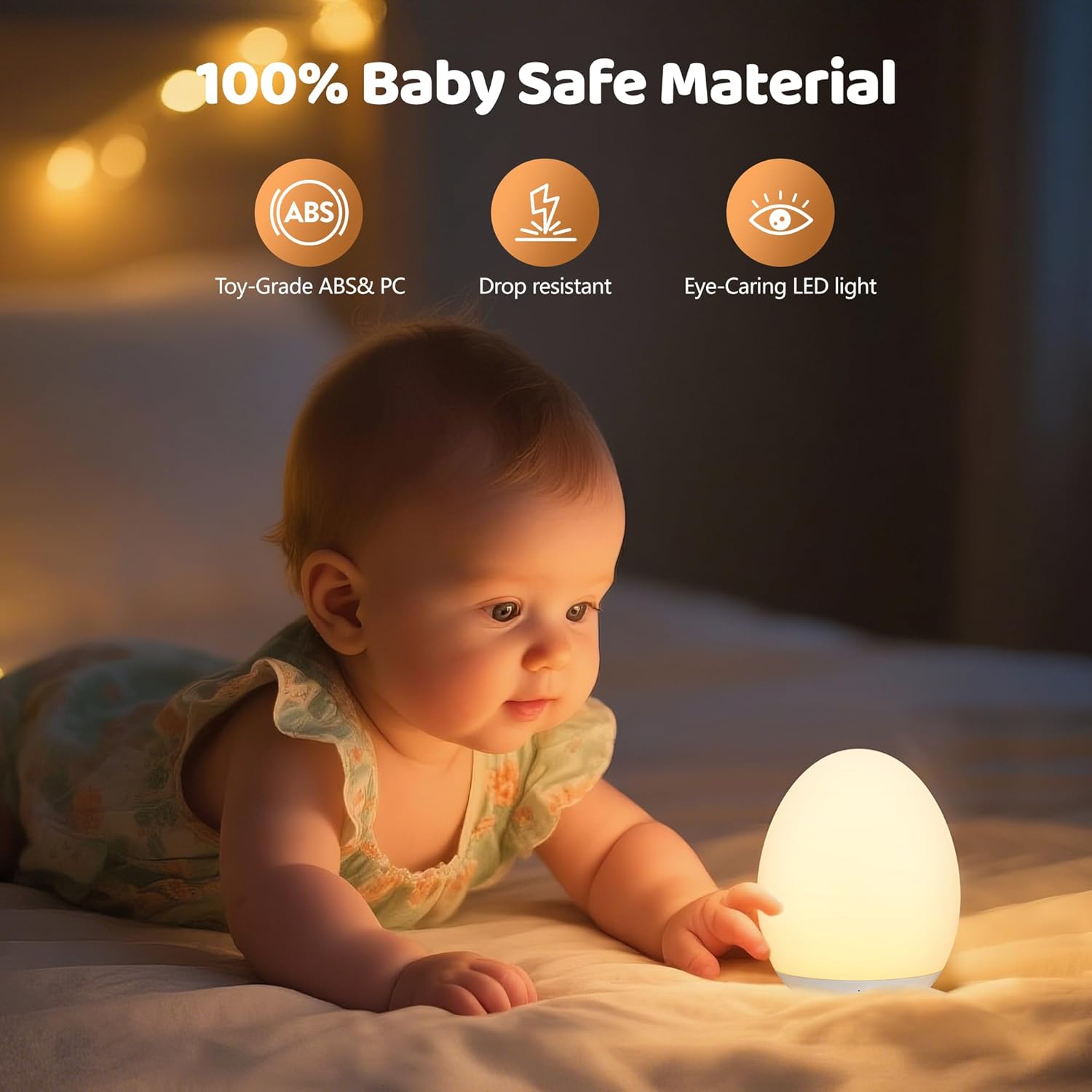 Kids Night Light Baby Egg Lamp – Baby Nursery Colors Bewertung und Preis