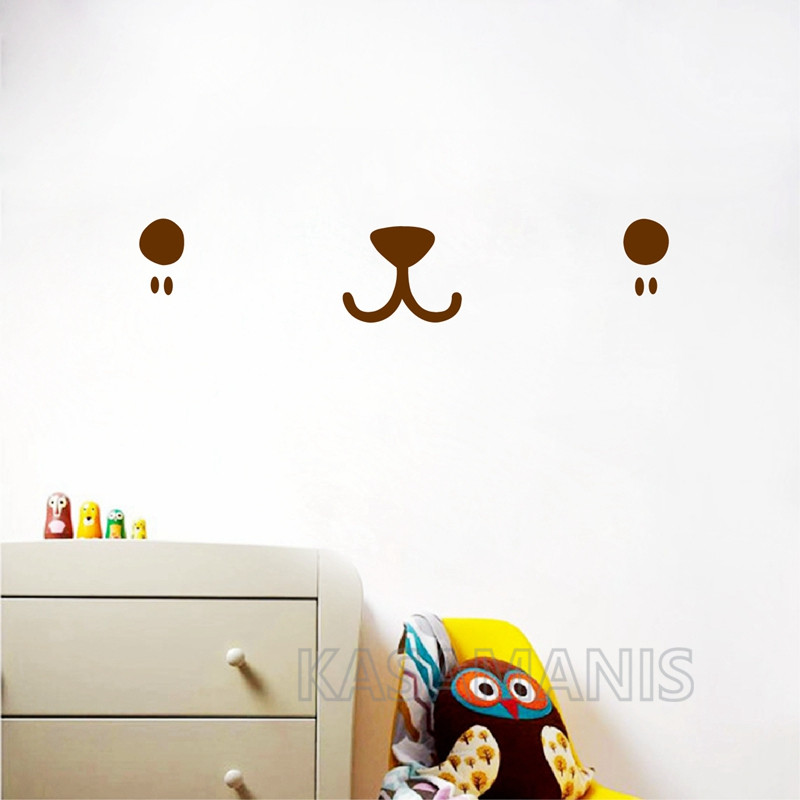 Cute Kawaii Face Wall Art Deca – Baby Nursery Wall Mural Bewertung und Preis