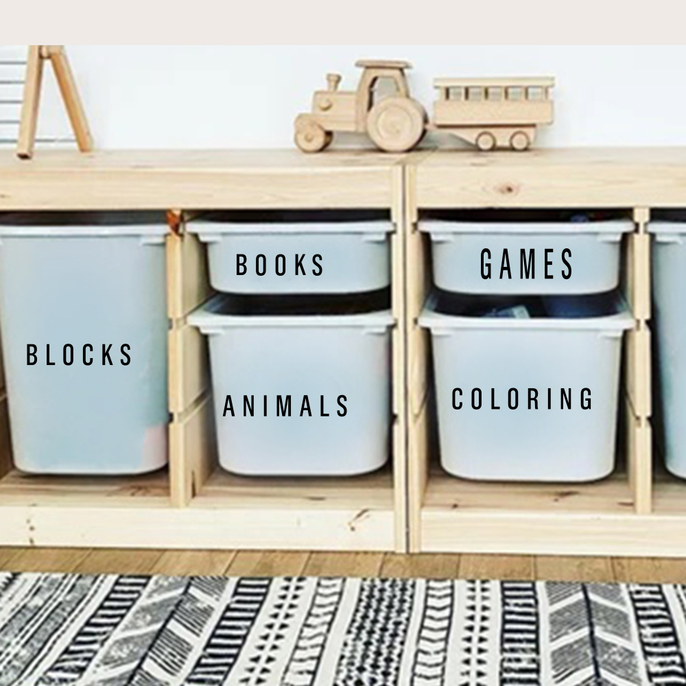 Cartoon  Toy Organization  Bin – Baby Nursery Books Bewertung und Preis