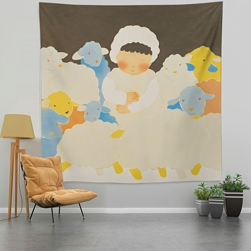 Charming Nursery Scene Tapestr – Baby Nursery Colors Bewertung und Preis