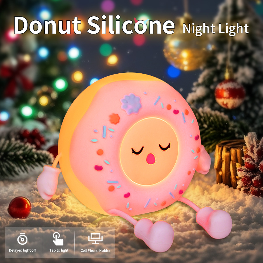 Donut Led Night Light Cartoon  – Baby Nursery Table Lamp Bewertung und Preis