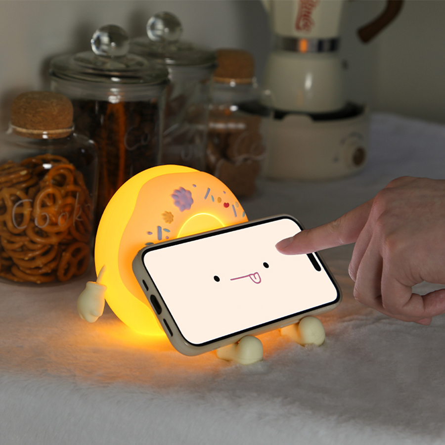 Donut Led Night Light Cartoon  – Baby Nursery Table Lamp Bewertung und Preis