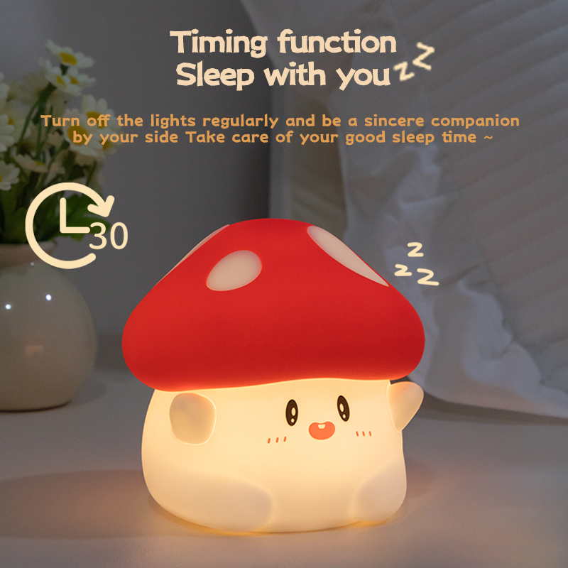 Mushroom Night Light LED Recha – Baby Nursery Table Lamp Bewertung und Preis