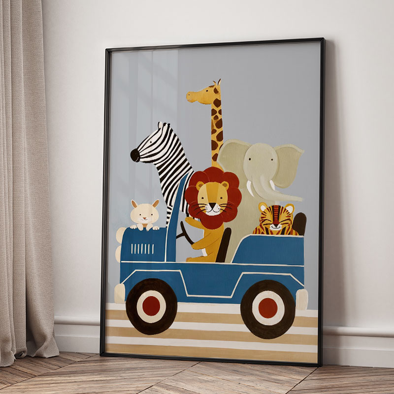Funny Cartoon Animal Car Ballo – Baby Nursery Kids Bewertung und Preis