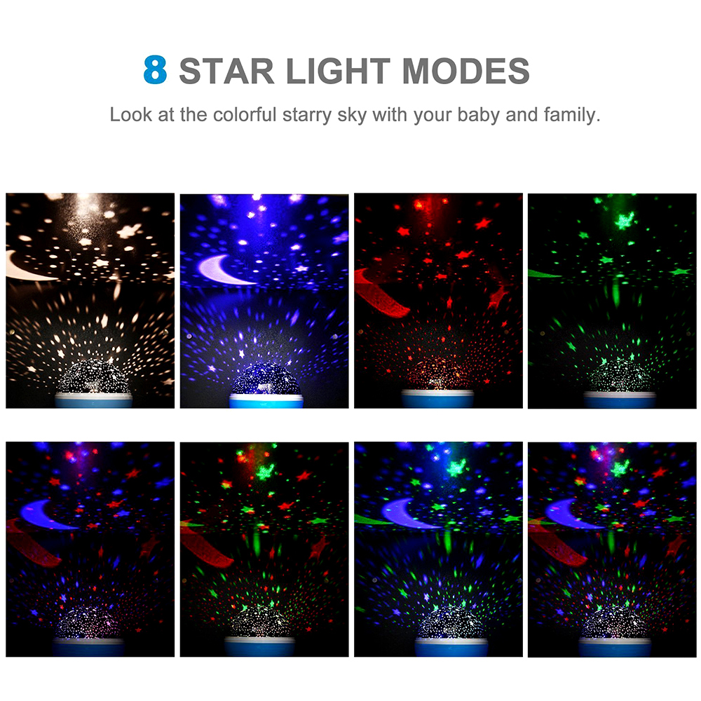Night Lamp Projector Starry Sk – Baby Nursery Table Lamp Bewertung und Preis