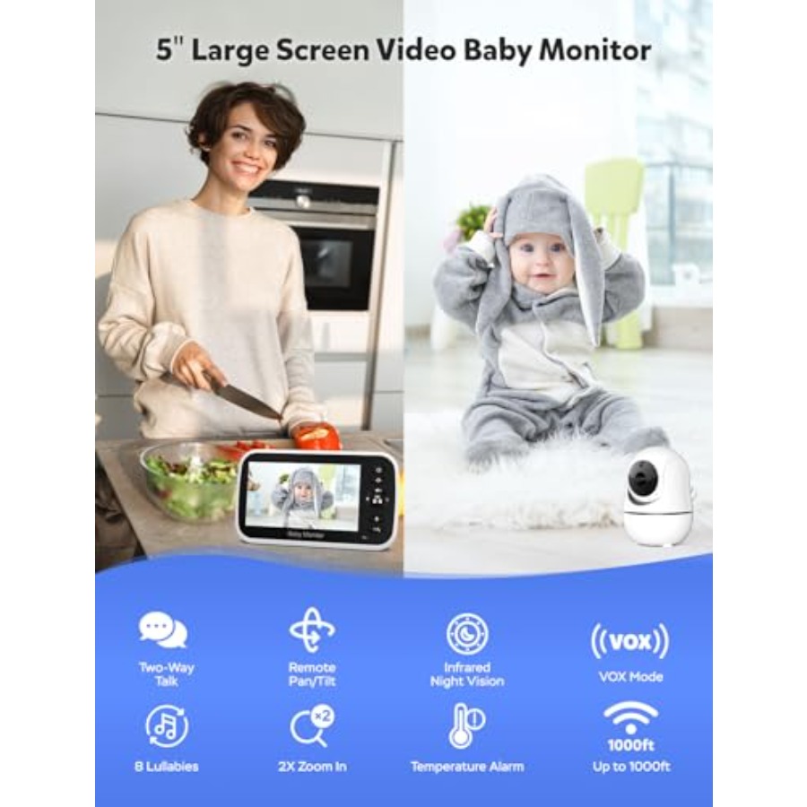 Baby monitor for nursery use,  – Baby Nursery Hours Bewertung und Preis